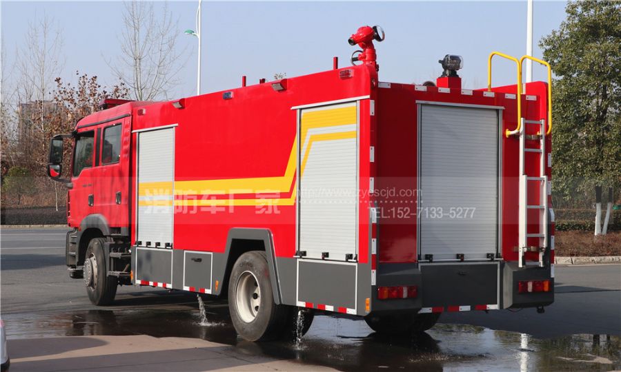 汕德卡自動擋消防車 汕德卡自動擋消防車