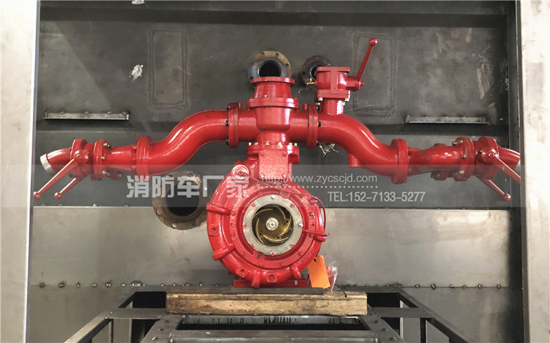 五十鈴泡沫干粉聯用消防車生產現場 五十鈴泡沫干粉聯用消防車生產現場